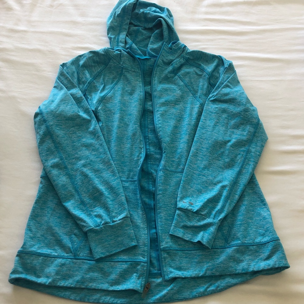 athletic zip up hoodie